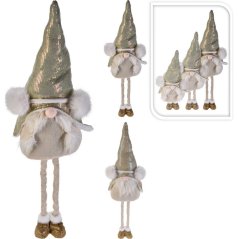 Goblin figura 93 cm cu picioare telescopice aur mix