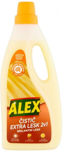 Detergent Alex, extra lucios 2in1, pentru parchet laminat, 750 ml