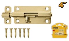 Cap de înșurubare de 4" INGCO 90/74/1,2 mm, auriu