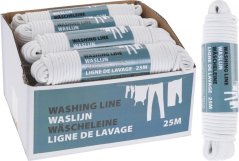 Konop za rublje 25m bijeli