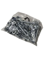 Schrauben für Grill Strend Pro Porter, BBQ, für Holzkohle, 2 in 1 – Grillen und Räuchern, 1100 x 650 x 1150 mm