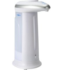 Distribuitor de săpun cu senzor 0,33 l plastic alb