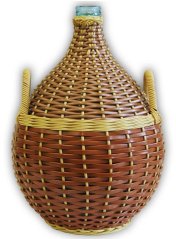 Demijohn 15L pleteni KLC