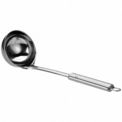 Kuhinjska zajemalka iz nerjavečega jekla 160 ml/9cm, dolžina ročaja 31cm