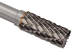 Technischer Zylinderschaftfräser 12 x 25 mm, Länge 66 mm, TYP B, Schaft 6 mm, XL-TOOLS