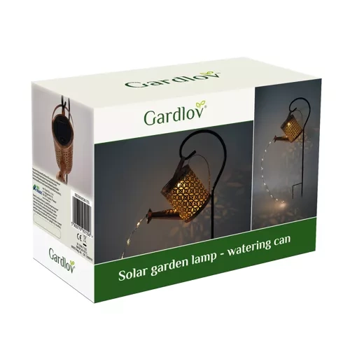 Solárna záhradná lampa - konev Gardlov 23846 (akce)