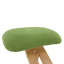 Ergonomiczny fotel klęczący, zielony/buk, GROCO