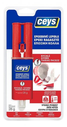 Ceys EPOXICEYS adeziv cu întărire rapidă, seringă, 28 g