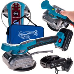 Akku-Vibrationssauger für Fliesen und Pflaster, 2x 21V Akku, GEKO