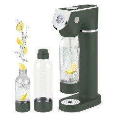 Výrobník sódy SODABAR + 2 fľaše Matte Green Collection