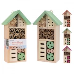 Haus für Insekten 13x8,5x26 cm Mix