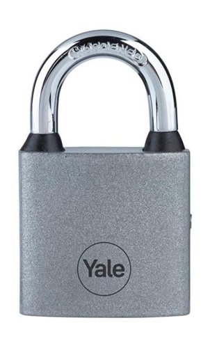 Lacăt Yale Y111S/38/121/1, fier, argintiu, 38 mm, 3 chei