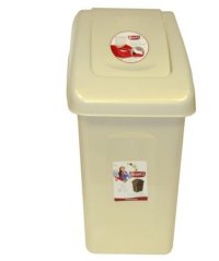 Kosz UH 10l SWING kremowy