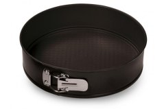Forma tortová okrúhla o 30cm otváracia, vaflové dno, nepriľnavý povrch, čierna GARDENIA