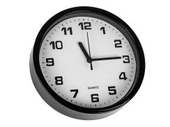 Nástenné hodiny veľké nedotykové tiché 20 cm okrúhle sekundové ručičky