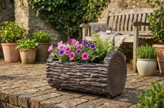 Strend Pro Woodeff cserep, dió, 22x35 cm, doboz, szár, fa hatás