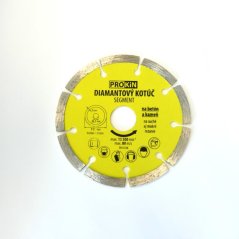 Tarcza diamentowa 115x22,23 mm SEGMENT PROKIN