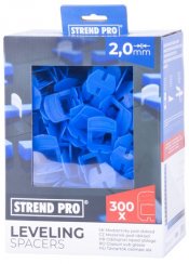Spacer Strend Pro LS230T, nivelare, sub placare, 2,0 mm, ambalaj. 300 buc, plastic albastru