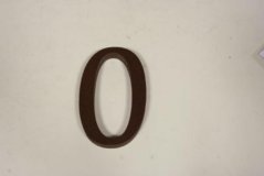 Hausnummer STYRO 14 cm Nr. 0