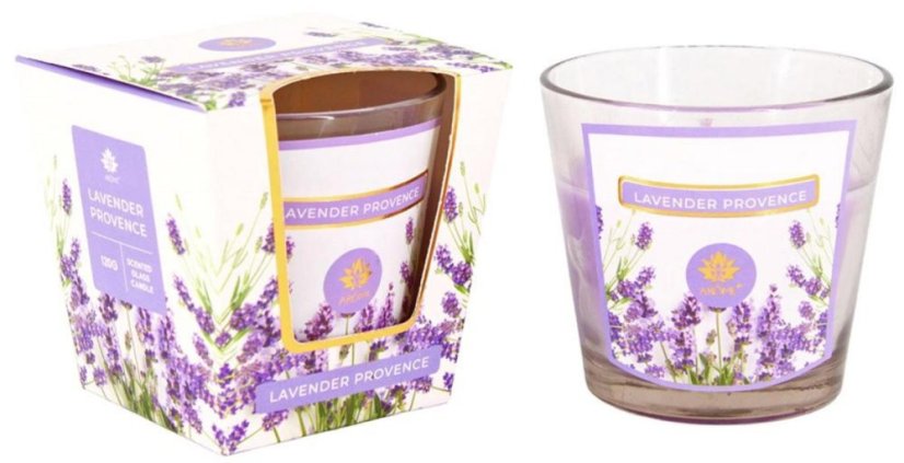 Duftkerze 120g im Glas Lavendel