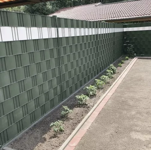 Páska na oplotenie 19cmx35m 450g/m2 zelená 23699 (akce)