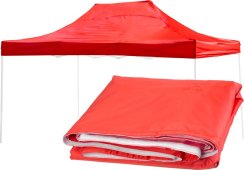 Dach FESTIVAL 30, rot, für ein Zelt, UV-beständig