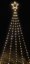 MagicHome Weihnachtsdekoration, Komet, 240 LED warmweiß, 10 Funktionen, IP44, außen, 5x3,90 m