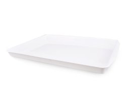Podnos UH 29x43cm biely obdĺžnik