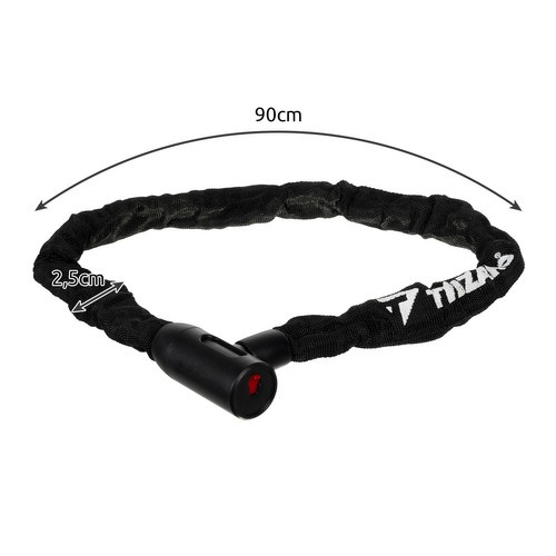 Zámok na bicykel - reťaz Trizand 24028