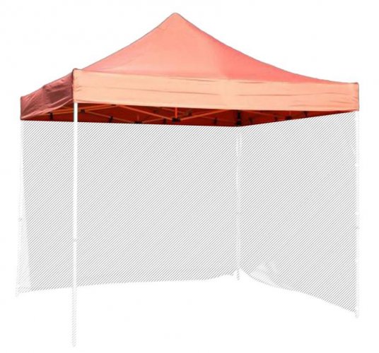 Dach FESTIVAL 60, rot, für ein Zelt, UV-beständig