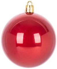 Globuri de Craciun MagicHome, 8 buc, rosii, pentru brad, 7 cm (akce)