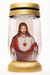 Kahanec bolsius S12 3D Jesus, 22 cm, 36 óra