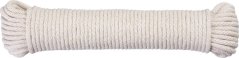 Linia ubrań Cloth-Line L-20 m/4 mm, bawełna, kolor biały