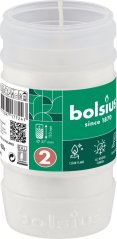 Nachfüllung Bolsius Gravelight RP2, 45 h, 57x110 mm, für Schlitten, Paraffin