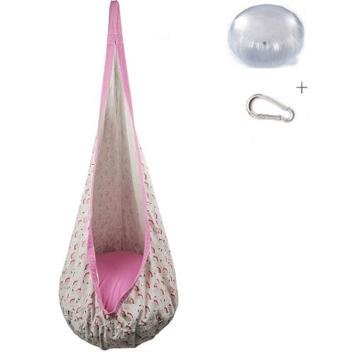 Viseči gugalnik, roza/flamingo vzorec, SIESTA TIP 2