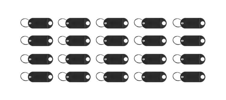 Schlüsselanhänger-/Identifikationsschlüssel-Set 100-tlg.