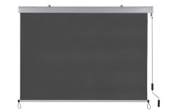 Vertikálna rolovacia markíza s kľukou, balkón, terasa, altánok, béžová, MultiGarden