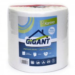 Papirnate brisače GIGANT 100% celuloza v roli 430 kom KLC