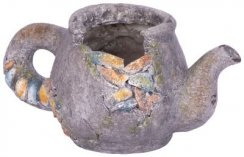 Decor MagicHome, Ghiveci - ghiveci, mozaic, ceramica, 28,5x15,5x15 cm