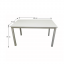 Blagovaonski stol, bijeli, 110x70 cm, ASTRO NEW