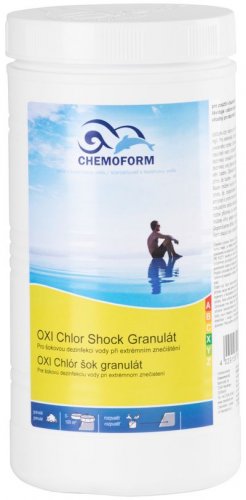 Klor Chemoform 0513, Oxi Chlorine Shock granulat, 1 kg