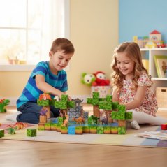 Magnetické stavebné kocky Dinosaury 142 kusov