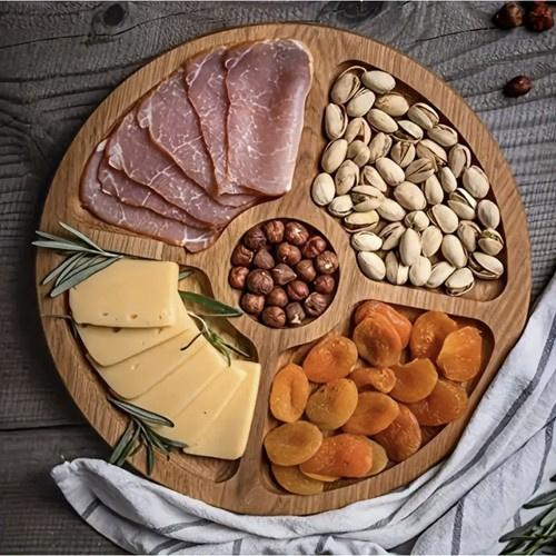 Ruhhy 24290 drehbarer Bambusteller (akce)