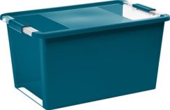 Pudełko z pokrywką KIS Bi-Box L, 40L, turkusowe, 35x55x28 cm