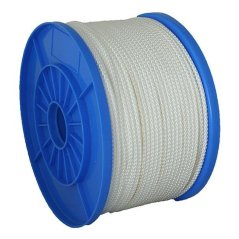 Lano Strend Pro NDB200, 8 mm, bílé, Nylon, nos. 1031 kg, L-90 m