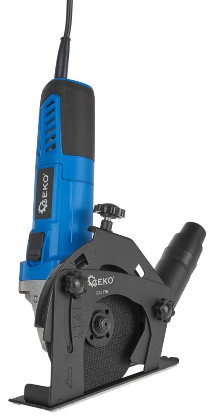 Sesalnik prahu pri rezanju s kotnim brusilnikom 115 in 125 mm, GEKO