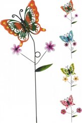 Samolepilni ornament metulj 62,5 cm mix