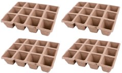 Sadilica Strend Pro Herrison P1002, papir, 12 presadnica, pak. 4 kom., 210x170x45 mm