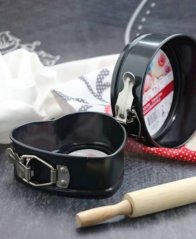 Forma tortová MINI kruh/srdce, 12cm otvaracia