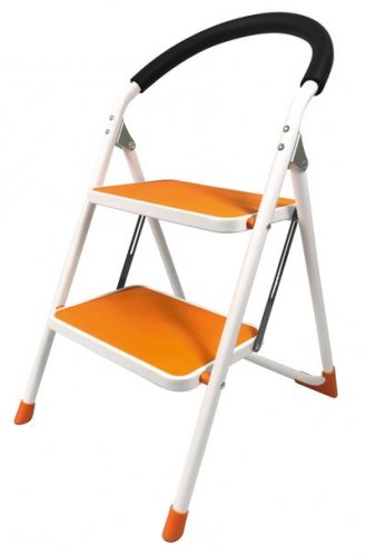 Treppe Strend Pro WRH61, 2 Stufen, Nr. 150 kg, orange